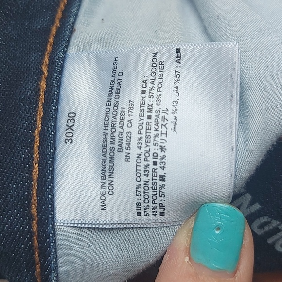 Men's Straight Leg Old Navy Jeans 30x30 - Picture 4 of 4